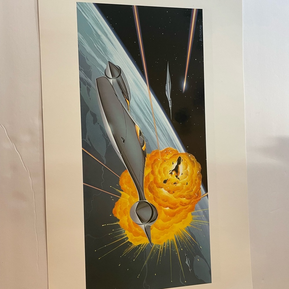 Star Wars Episode I Silver Box of 20 Prints. Prints app 17 x 11”